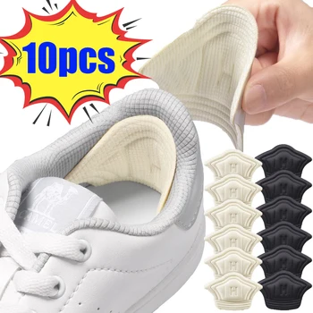 10 adet Tabanlık Yama Topuk Pedi spor ayakkabılar Ayarlanabilir Boyutu Aşınma Önleyici Ayak Pedi Yastık Eklemek Astarı Topuk Koruyucu Arka Etiket