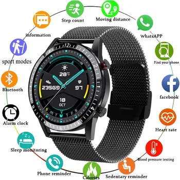 2022 Yeni Bluetooth Çağrı Smartwatch Samsung Galaxy M31 M21 A12 A02S A52 A72 Özel Dokunmatik Ekran Arama Müzik Spor Spor