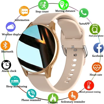 2023 Yeni Kadın Bluetooth Çağrı akıllı saat Kalp Hızı Kan Basıncı İzleme Akıllı Saatler IP67 Su Geçirmez Erkekler Smartwatch Satış