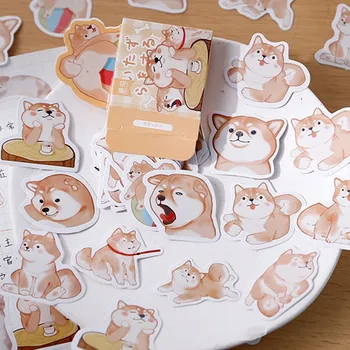 30 kutu Komik Kedi memo Çıkartmalar Dizüstü DIY Etiket Günlüğü Çıkartmalar Kırtasiye Albümü Çıkartmalar