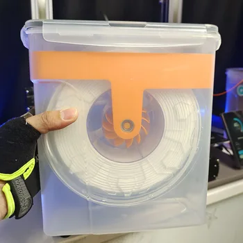 3D Yazıcı PLA Sarf Malzemeleri Kurutma Kutusu 1KG Malzeme Tepsisi Çift Mühür saklama kutusu 4L Mühür Tankı Nem Geçirmez Dahil Braketi