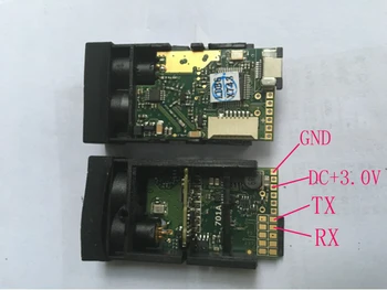 50 m seri haberleşme TTL seviyesi RS232 ikincil geliştirme lazer menzil modülü sensörü