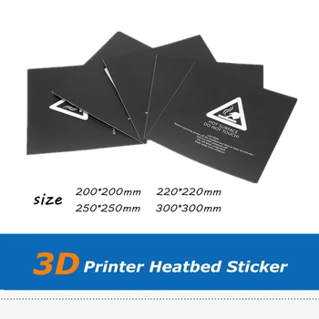 5adet 200*200 220*220 250*250 300*300 Plastik 3D Yazıcı Aksesuarları Sıcak Yatak Çıkartmalar Wanhao i3 3D Yazıcı