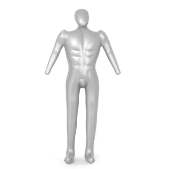 Adam Tam Vücut Şişme Manken Erkek Kukla Gövde Terzi Giysi Modeli Ekran Giyim Şişme Model Erkekler Tam Vücut Modeli