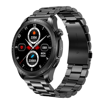 Akılı erkek saati İş Smartwatch Spor İzci Kalp Hızı Kan Basıncı Monitörü Bluetooth Uyumlu Kol Saati