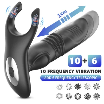 Anal Seks Oyuncakları Vibratör Butt Plug Kadın Erkek Analplug prostat masaj aleti Yapay Penis Kadın USB Şarj