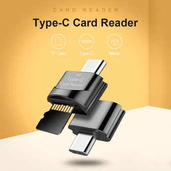 C tipi Mikro SD TF Adaptörü USB 3.1 Yüksek Hızlı Bellek kart okuyucu mikro USB C Tipi Mikro SD OTG Adaptörü için Xiaomi Samsung