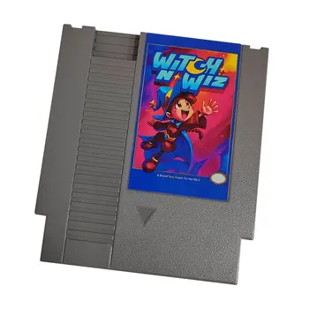 Cadı n ' Wiz-Yepyeni Bir Retro 72 Pins 8 Bit Oyun Kartuşu Pal ve NTSC İçin Orijinal NES Klasik Konsol