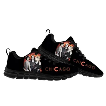 Chicago Film spor ayakkabı Mens Womens Genç Çocuk Çocuk Sneakers Yüksek Kalite Roxie Hart sneaker Çift Özel Ayakkabı
