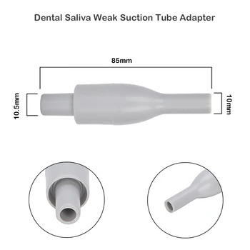 Dental tükürük çekici Zayıf emiş adaptörü Vanalar dişçi sandalyesi Malzemeleri Diş Laboratuvarı Diş Hekimliği Aksesuarları Diş Ekipmanları
