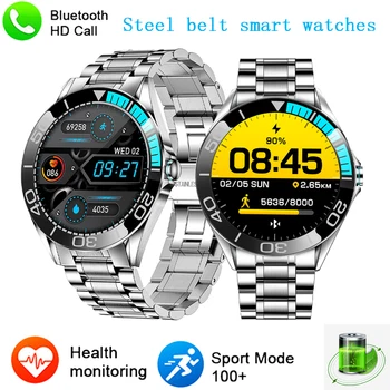 erkekler için smartwatch IP67waterproof spor izci izle kalp hızı ve kan oksijen monitörü tam dokunmatik ekran spor akıllı saat