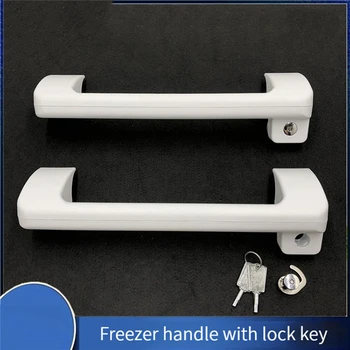 Haier dondurucu onarım parçaları için kilit kapı kolu ile 1 takım değiştirme