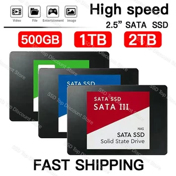Hızlı SATA SSD 2.5 İnç Yüksek Hızlı SSD 500GB HD 8TB Dahili SSD 2TB Katı Hal Sürücü ssd sata 1tb 4tb Dizüstü SSD Dizüstü Bilgisayar
