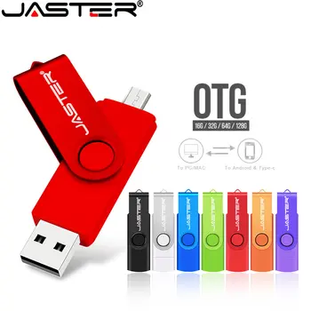 JASTER Yüksek Hızlı 2 İN 1 USB 2.0 Kalem Sürücü 128GB Ücretsiz Özel Logo USB bellek Sürücüler 64GB 32GB 16GB Siyah Yaratıcı Hediye 8GB 4GB