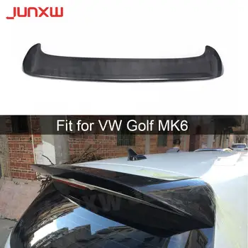Karbon Fiber arka çatı penceresi Kanatları VW Golf 6 VI İçin MK6 GTI R20 Spoiler 2010-2013 OS Tarzı Olmayan Taban Tampon Gövde