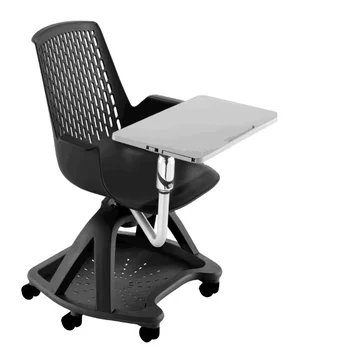 Konferans eğitim koltuğu / Öğrenim ve bilgisayar sandalyesi okul Ofis mobilyaları için mobil ve katlanır sandalye