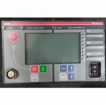 Kullanılan REF542PLUS ABB OTOMASYON Makinesi Terminali PLC lcd ekran Ekran Paneli