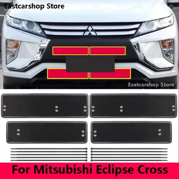 Mitsubishi Eclipse Cross 2021 için 2020 2019 Araba Ön Orta Böcek Tarama Mesh Grille Eklemek Net Anti-sivrisinek Koruyun Toz
