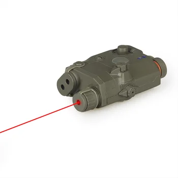 PPT airsoft hava tabancası aksesuarları Taktik PEQ 15 LA - 5 Pil Kutusu kırmızı lazer Uyar standart 20mm Ray GZ20-0025
