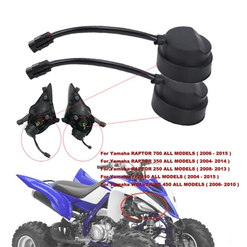Sağ sol Far ışık soketleri ATV Yamaha Raptor 700 350 250 YFZ450 R X WOLVERİNE 450 Tüm Modeller Değiştirin 5TG-84340-01-00