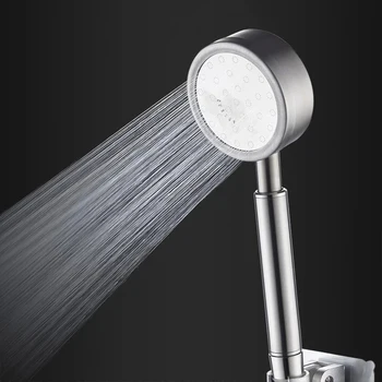 SHAI 304 paslanmaz çelik duş başlığı basınçlı banyo duş duş tek kafa duş basınçlı banyo duş başlığı