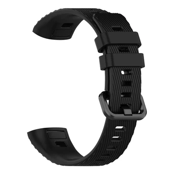 Spor Silikon Watchband Huawei Band 3 / Bant 3 Pro / Bant 4 Pro Bileklik Yedek orijinal Yumuşak Moda Kayış Bilezik