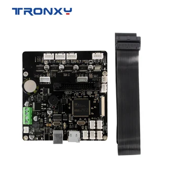 Tronxy Sessiz Anakart için Tel Kablo ile X5SA X5SA-400 XY-2 Pro 3D Yazıcı Orijinal İmpresora 3d Yükseltme Anakart