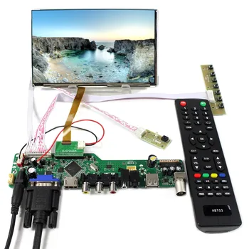 TV + PC + HD MI + CVBS + RF + USB + SES LCD Denetleyici Kurulu İle 7 inç HV070WSA-100 1024X600 LCD Ekran