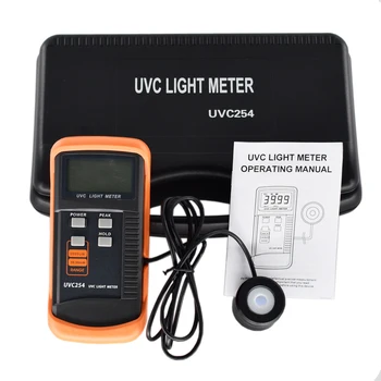 UVC254 UVC ışık ölçer dalga boyu kapsamı: 248nm~262nm Örnekleme hızı: saniyede 2,5 kez