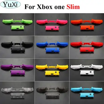 YuXi 12 renk Değiştirme Tampon Düğmesi LB RB Tetik Düğmesi Microsoft Xbox One S Denetleyicisi için