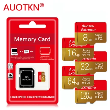 Ücretsiz Adaptör Mikro Hafıza kartı Yeni 8GB 16GB 32GB 64GB 128GB 256GB 512GB Flash SD/TF Kart Mikro kart 8 16 32 64 128GB Telefon İçin