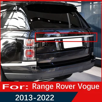 Land Rover Range Rover için/Vogue 2013 2014 2015 2016 2017-2022 Araba Krom Kaplama Arka Bagaj Kapağı Bagaj Kapağı Kalıp Trim Şerit