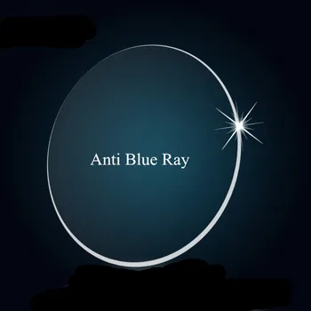 Tek vizyon Anti mavi ışın miyopi ve presbiyopi reçete lensler mavi ışık bloğu Anti yansıtıcı en kaliteli bilgisayar Lens